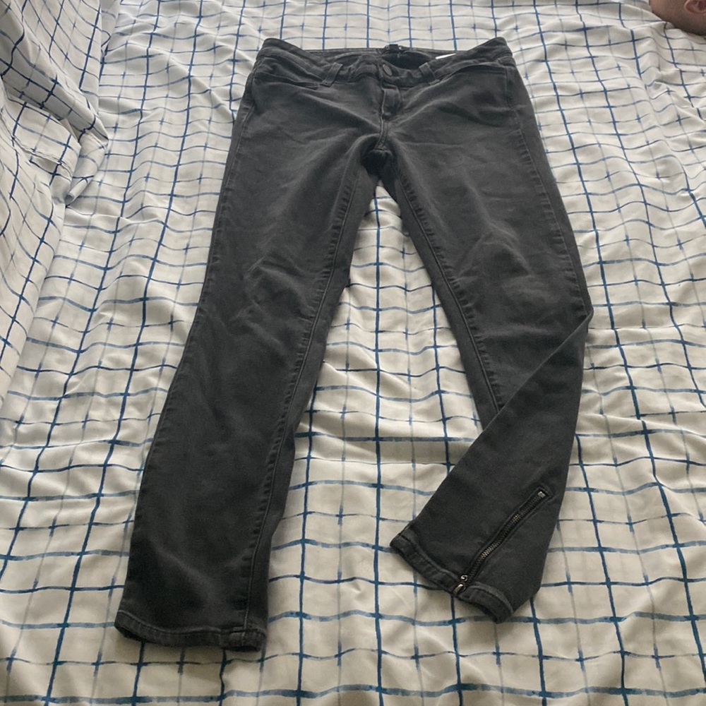 Paige Sz 28 Dark Gray Denim Jean